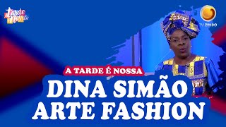 Desfile de roupas africanas da “ Arte Fashion “  A Tarde é Nossa  TV ZIMBO [upl. by Ellehsem829]