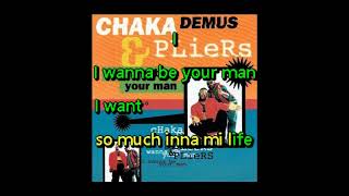 Chaka Demus amp Pliers  I Wanna Be Your Man • Karaoke [upl. by Corinne]