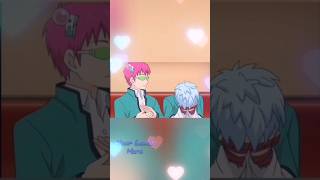 Saiki x Kaido video💖💙saiki kaido ship anime disastrous life of saiki shorts [upl. by Nylde]