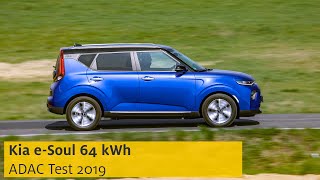 ADAC Autotest Kia eSoul 64 kWh  ADAC 2019 [upl. by Halyk]