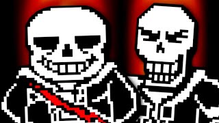 SANS PAPYRUS DUO Undertale Help From The Void [upl. by Puiia]