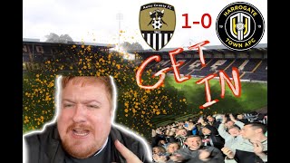 Notts county 1  0 Harrogate a MUCH NEEDED WIN [upl. by Ettenor409]