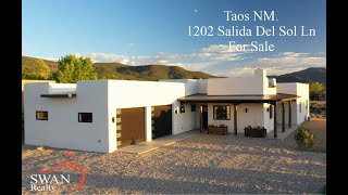 1202 Salida Del Sol Taos Nm For Sale [upl. by Reltuc]