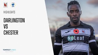 Darlington 32 Chester  National League North  202324 [upl. by Priebe232]