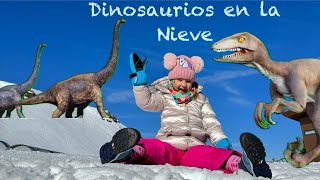 Dinosaurios en la nieve nos persiguen [upl. by Derek]