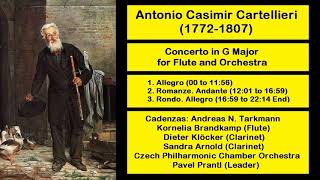 Antonio Casimir Cartellieri 17721807  Concerto in G Major for Flute and Orchestra [upl. by Rudyard]