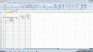 Excel vjezba Obracun rate kredita [upl. by Mcknight592]