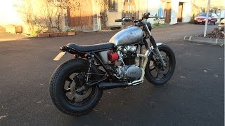 XS650 test ride [upl. by Enillebyam]