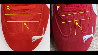 Puma speedcat real vs fake How to spot original Puma speedcat trainers [upl. by Elenaj]