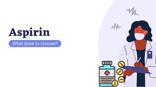 ASPIRIN  DOSE DEPENDENT MECHANISMS [upl. by Dimphia]