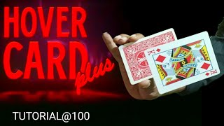 MOST FAMOUS GOT TALENT MAGIC TRICK FINALLY REVELED  Hover Card How TO fly [upl. by Eitsyrc]