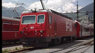 Ferrovie Svizzere  Glacier Express 2  Disentis  St Moritz [upl. by Velvet]