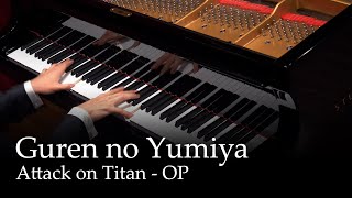 Guren no Yumiya  Attack on Titan OP1 Piano [upl. by Marcos]