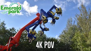 Emerald Park Power Surge Onride POV 4K [upl. by Mcnutt]