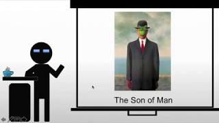 Magritte The Son of Man [upl. by Ainod]