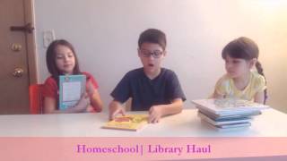 Homeschool  Library Haul 41116 [upl. by Leisha445]