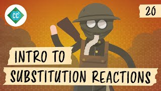 Intro to Substitution Reactions Crash Course Organic Chemistry 20 [upl. by Dnalyram754]