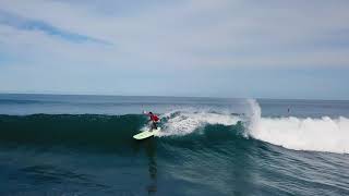 Surfing Playa Guiones Nosara [upl. by Nnaitsirhc114]