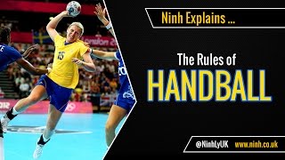 The Rules of Handball Team Handball or Olympic Handball  EXPLAINED [upl. by Hollingsworth]