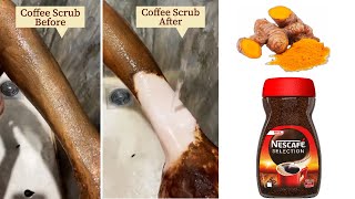 Homemade Body Scrub Recipe for Sun Tan Removal  DIY Scrub for Glowing Face amp Body  Body Polishing [upl. by Nnyltiac]