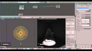 Blender Cycles 264 Create A Light Cone For The Spotlight [upl. by Jay438]