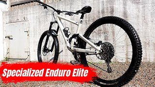 2021 Specialized Enduro Elite REVIEW  King in the bike park [upl. by Narok]