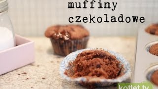 Czekoladowe muffiny które skuszą każdego  gotowanie z Karoliną ze stylizacjetv [upl. by Ruprecht]