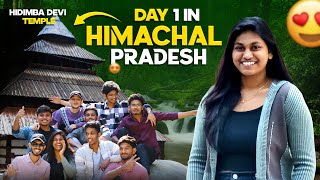 DAY 1 IN HIMACHAL PRADESH  TELUGU  TRENDING  MANALI  HIDIMBA DEVI  LADAKH  NALGONDA NEW LPU [upl. by Ulrikaumeko390]