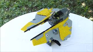 Lego Star Wars UCS ST21 Anakin Skywalkers Jedi Interceptor [upl. by Juline]