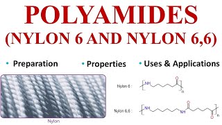 Polyamide  Nylon 6 and Nylon 66  Some important Polymers  UG PaathShaala polyamide nylon [upl. by Meneau871]