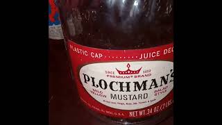 Plochmans Mustard from condiment to juice decanter or utilitarian household stuff container [upl. by Katharyn]