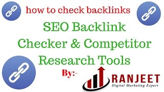 How to check backlinks  Free backlink checker tool Hindi [upl. by Yadrahs]