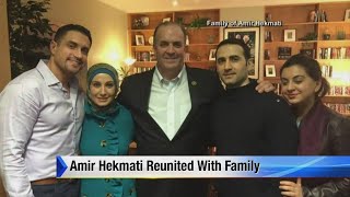 Amir Hekmati reunited with family [upl. by Markman]