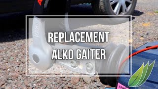 Replacing a broken ALKO hitch gaiter [upl. by Hpejsoj]