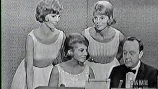 Whats My Line  The McGuire Sisters Abe Burrows panel Jul 16 1961 [upl. by Demetra645]