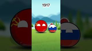 Russia history 19271991 and now countryballs countryballhistory history viralshorts shorts [upl. by Pliam421]