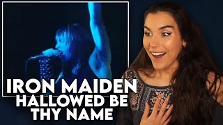 THIS IS TALENT First Time Reaction to Iron Maiden  quotHallowed Be Thy Namequot [upl. by Iruj]