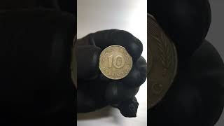 Vintage Coins 10 PFENNIG German 1976 [upl. by Nylad]