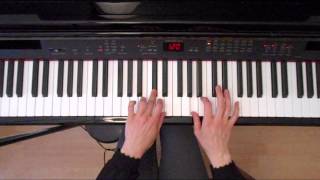 Piano Scales Online A Major Scale Sixth Apart [upl. by Tteragram]