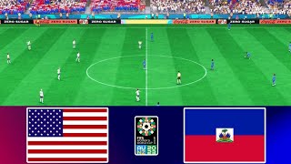 FIFA 23  USWNT vs HAITI W  July 2 2024  FIFA Womens World Cup 2023  PS5 Gameplay [upl. by Alomeda]