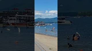 Absolutely Beautiful Lake George New York Which is 196 Feet Deep LakeGeorge subscribe [upl. by Ahtebat453]