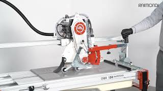 RAIMONDI  ZOE wet saw machine  Segatrice ad acqua ZOE [upl. by Monreal148]