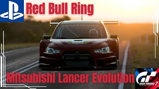 Gran Turismo 7 GT7  Daily Race B  Red Bull Ring  Mitsubishi Lancer Evo Final Gr3  3º Lugar [upl. by Ecargyram]