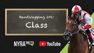 Horse Racing Handicapping Tutorial  Class [upl. by Hobbie]