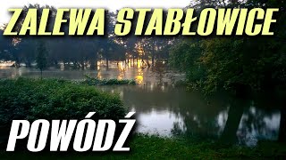 523 WROCŁAW POWÓDŹ  ZALEWA STABŁOWICE LEŚNICA MARSZOWICE [upl. by Elleret]