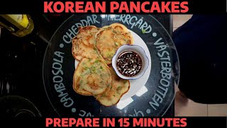 KOREAN PANCAKE with SCALLIONS PA JUN and DIPPING SAUCE  Recipe  The Circuit Live [upl. by Nowell949]