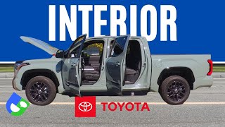 Interior Review  2024 TUNDRA Platinum by Toyota [upl. by Dorine]