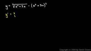 Calculus 307h  Product Rule Examples 12  17 [upl. by Leavelle196]