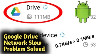 How to Fix Google Drive Network Slow Problem Solved [upl. by Drapehs]