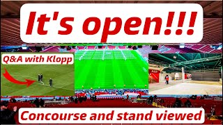 The Anfield Road Stand is finally open at Liverpool FC’s Anfield Road Expansion Update [upl. by Boehike]